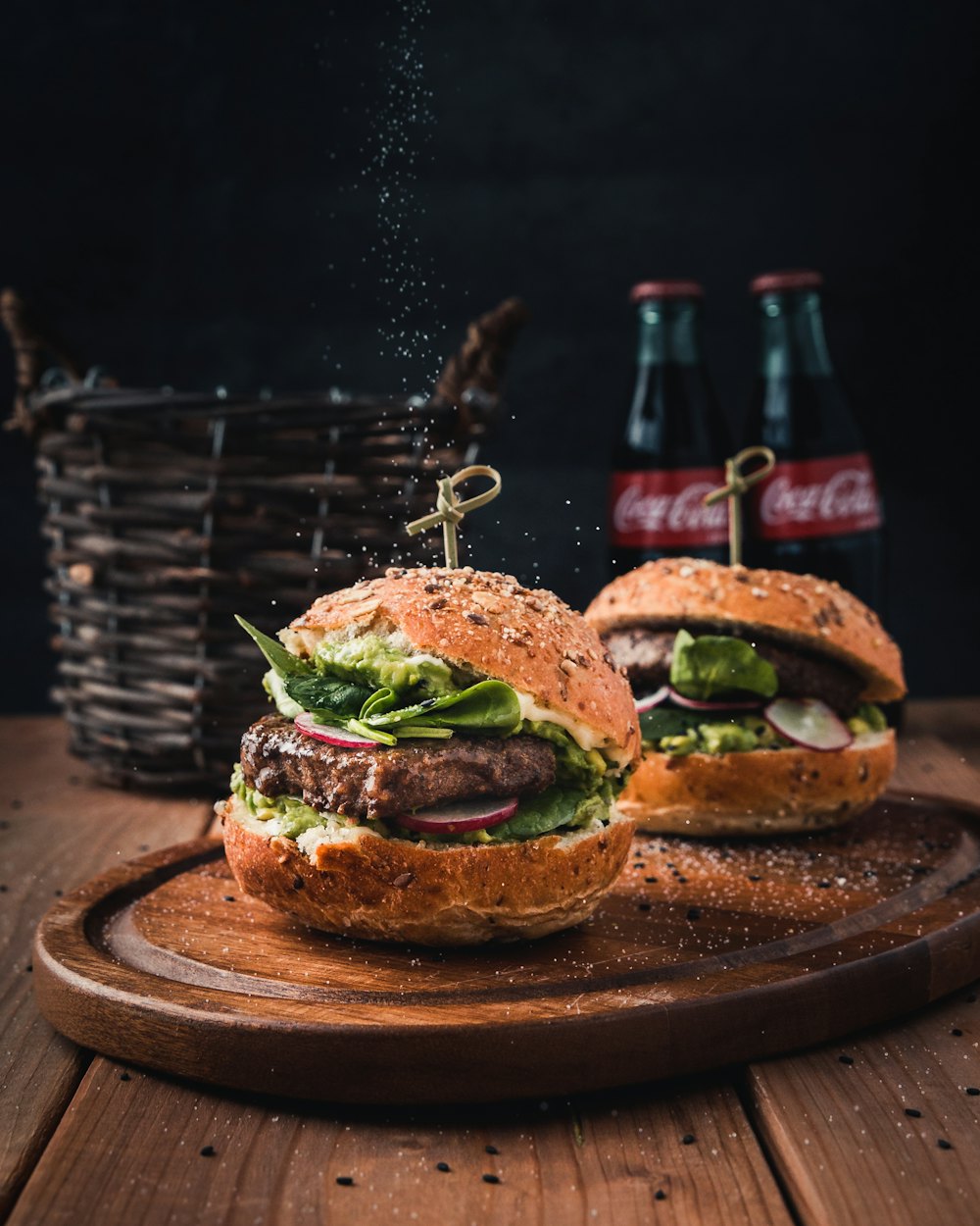 Hamburguesa Spicy Jalapeña con guacamole picante